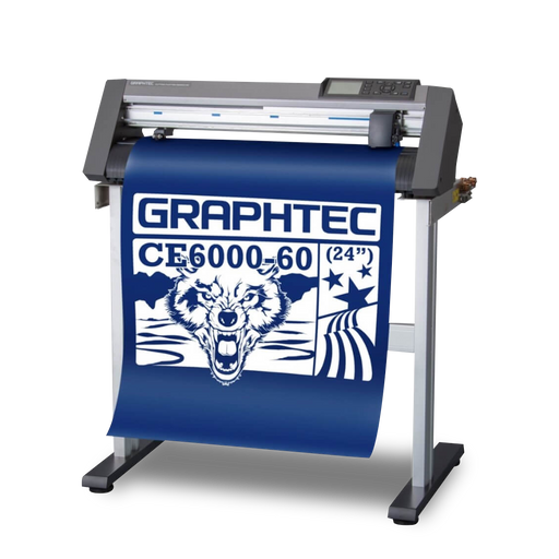 เครื่องตัดสติ๊กเกอร์จาก GRAPHTEC CE6000-60 Plus ขนาดกว้าง 60cm - SK Screen Printing Supplies