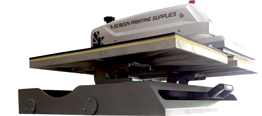 เครื่องรีดสองถาดขนาด 40x60cm Double Platen Heat Transfer Machine - SK Screen Printing Supplies