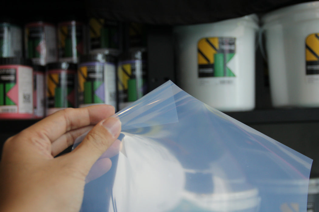 ฟิล์มอิงค์เจ็ท กันน้ำ A4 (Water Proof Inkjet Film Sheet) - SK Screen Printing Supplies