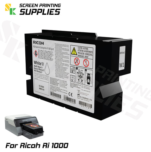 W1 ตลับหมึก ริโก้ Ri 1000 Ricoh Ri 1000 (200ml) Cartridges - SK Screen Printing Supplies